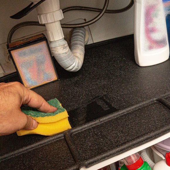 Under The Sink Mat Waterproof Mat- Rubber Mat, Kitchen Sink Mats, Under Sink - Picture 9 of 11